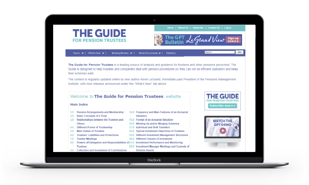 Guide for Pension Trustees