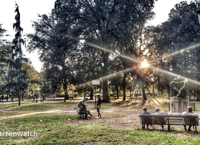 Villa Borghese Park Darren Welch