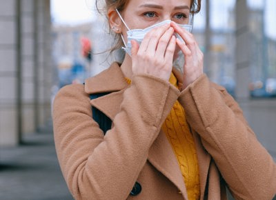 Woman Wearing Face Mask 3902885